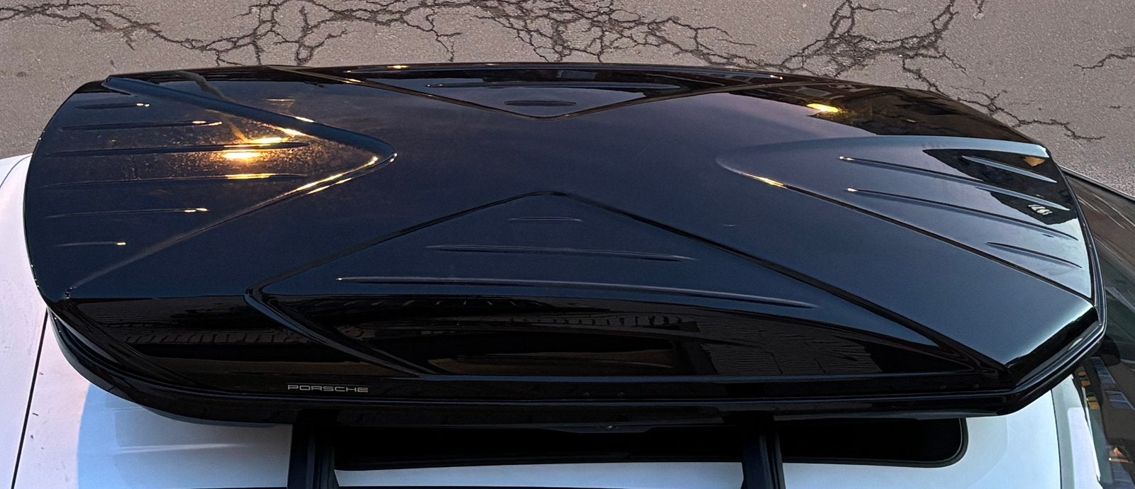 Porsche dakkoffer, Ophalen, Zo goed als nieuw
