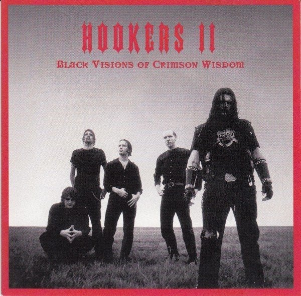 HOOKERS  - BLACK VISIONS OF CRIMSON WISDOM, CD & DVD, Heavy metal, Enlèvement ou Envoi, Comme neuf, Album
