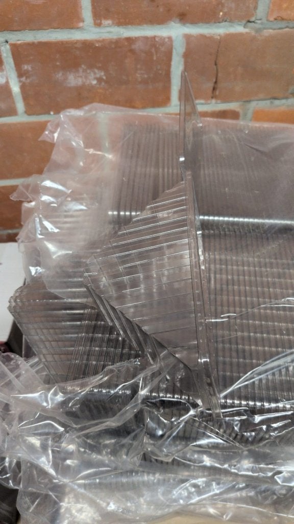 Boîte à sandwich triangulaire transparente- 193 pièces- 14€, Articles professionnels, Horeca | Autre, Enlèvement ou Envoi