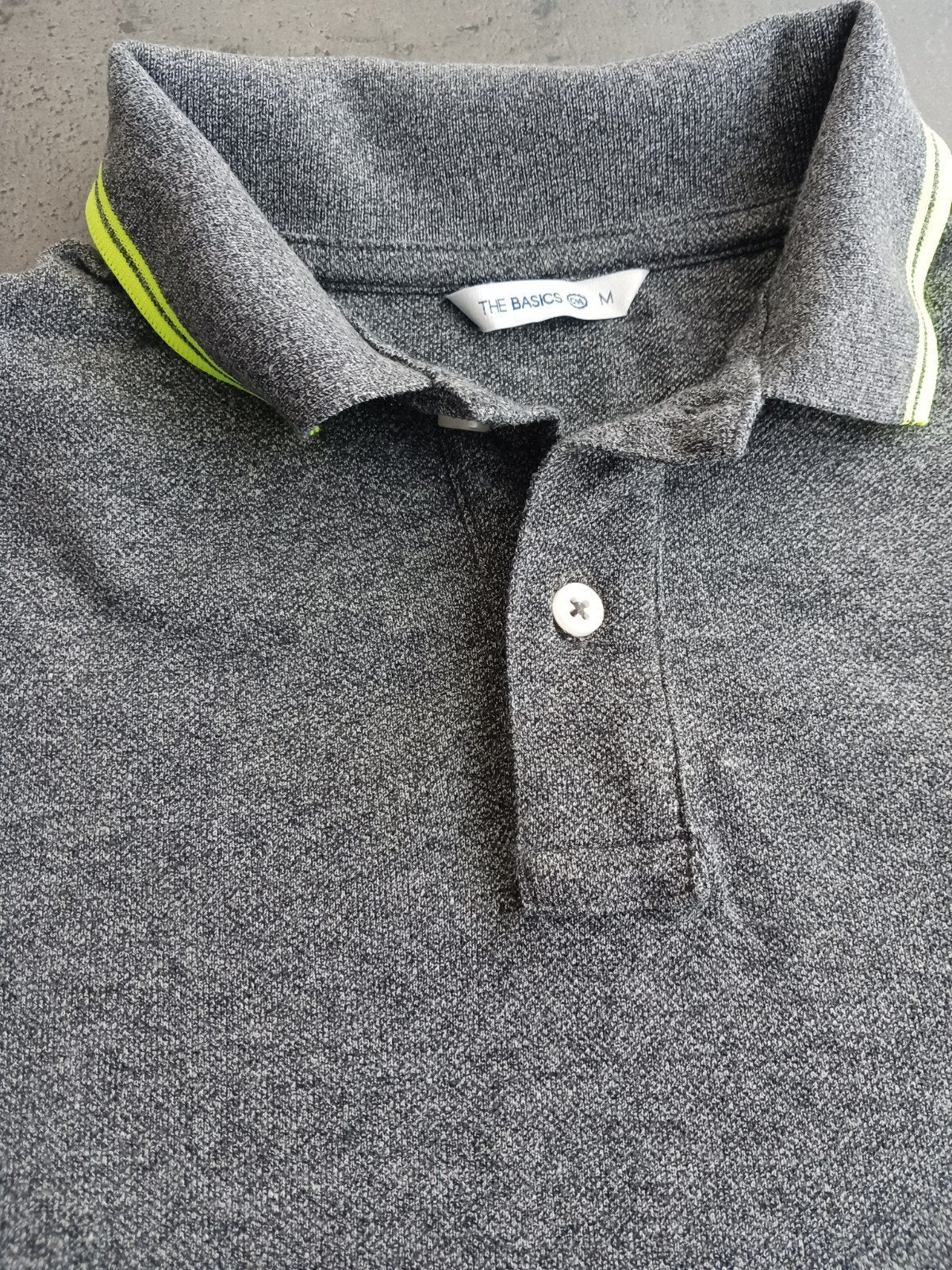 Grijze polo merk C&A te koop. Maat M, Kleding | Heren, Polo's, Ophalen, Gedragen, Maat 48/50 (M), C&A