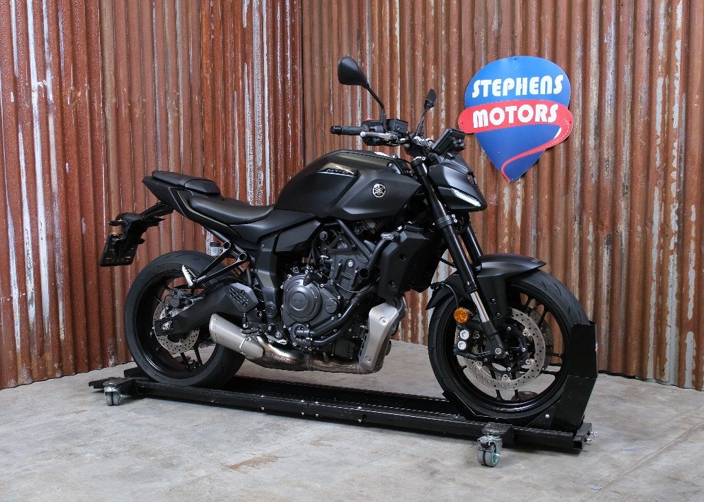 Yamaha MT 07 Tech noir 35 kW, Entreprise, Occasion, ABS, 2 cylindres