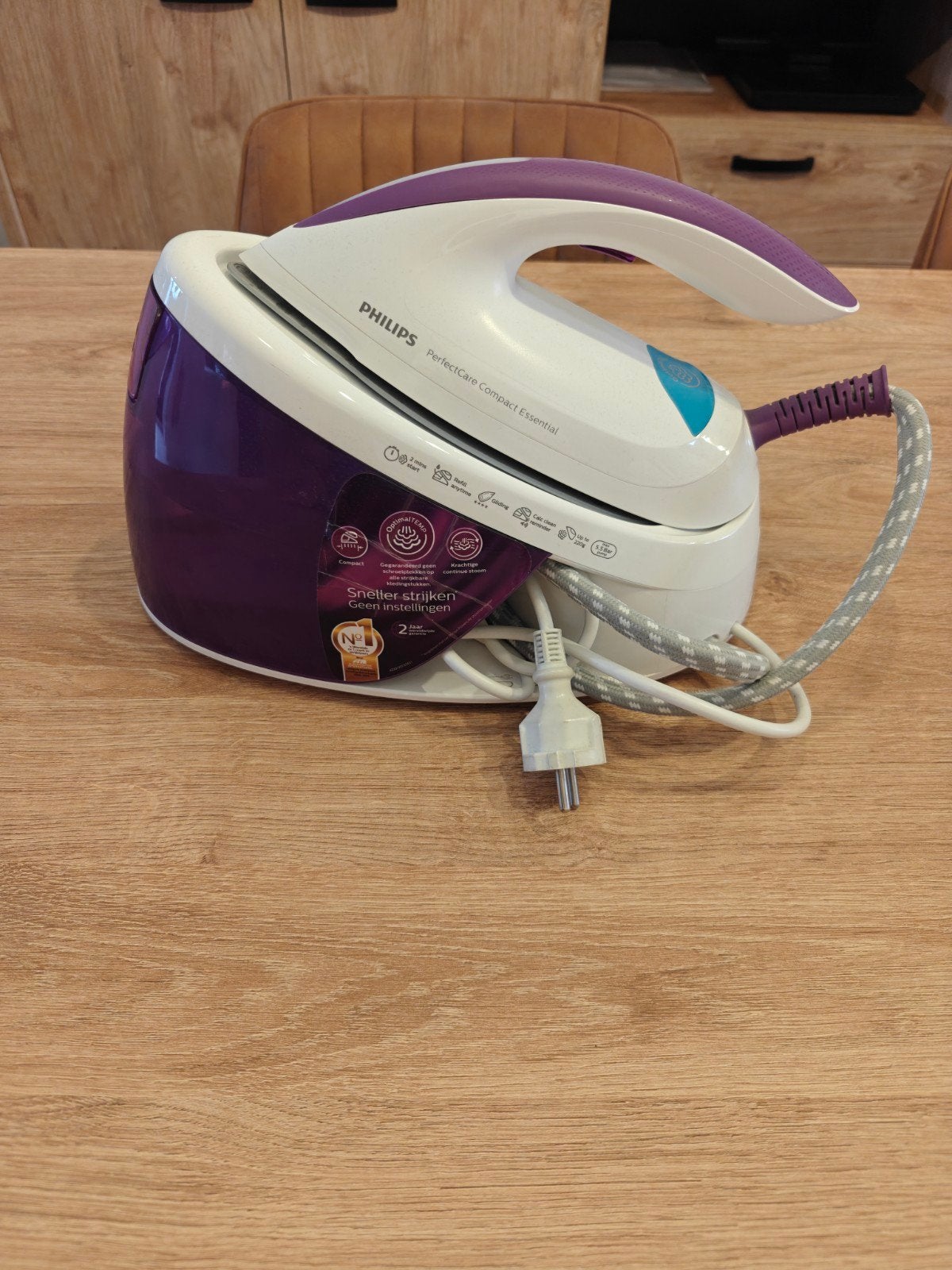 strijkijzer met stoomgenerator Philips, Elektronische apparatuur, Ophalen of Verzenden, Gebruikt, Strijkijzer met snoer