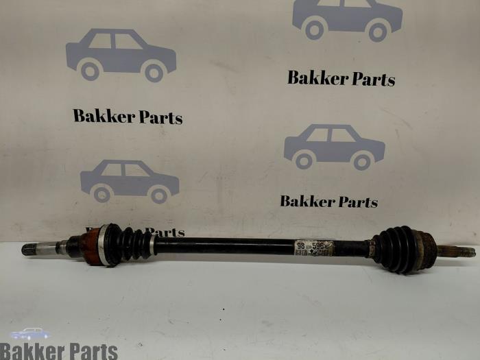 Arbre de transmission avant droit d'un Peugeot 208, -, -, 3 mois de garantie, Utilisé