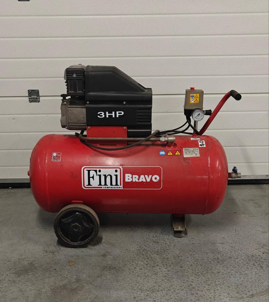 Fini Bravo compressor, Ophalen