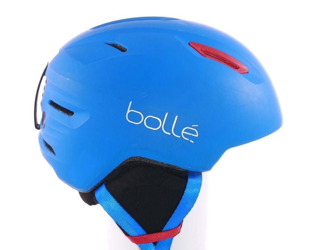 Casque de ski pour enfant 51 52 53 cm BOLLE ATMOS YOUTH,bleu, Autres marques, Carving, Utilisé, Autres types