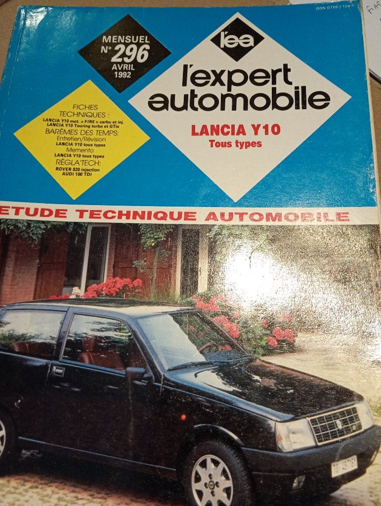 revue technique lancia Y10 1985-1991, Auto diversen, Handleidingen en Instructieboekjes, Ophalen of Verzenden