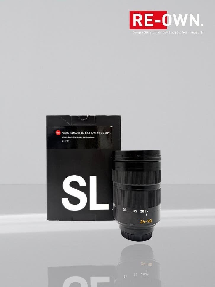 Leica Vario-Elmarit-SL 24-90mm F/2.8-4 | SL | Topstaat, Audio, Tv en Foto, L-mount, ., Leica, Lensdoppen