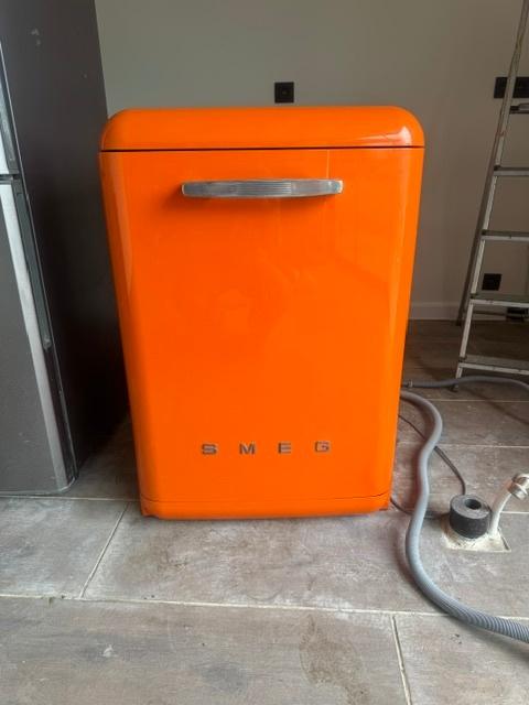 lave-vaisselle rétro SMEG, Electroménager, 85 à 90 cm, Moins de 10 litres, Comme neuf, Enlèvement