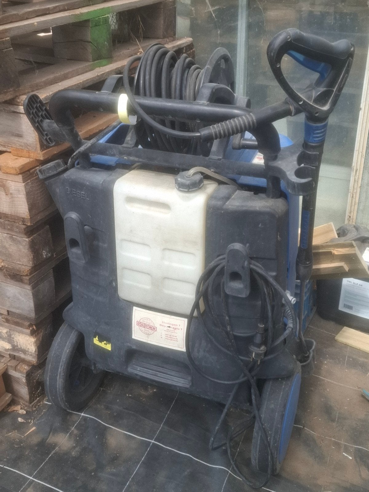 Nilfisk mh 2 c voor onderdelen stoom hogedrukreiniger, Tuin en Terras, Hogedrukreinigers, Ophalen, Gebruikt, Elektrisch, Nilfisk