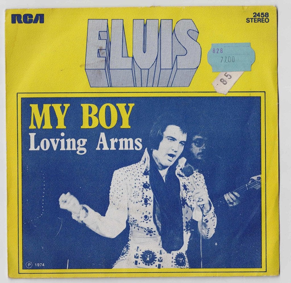 Elvis Presley - Mijn jongen - Loving Arms, Gebruikt, 7 inch, Ophalen of Verzenden, Rock en Metal