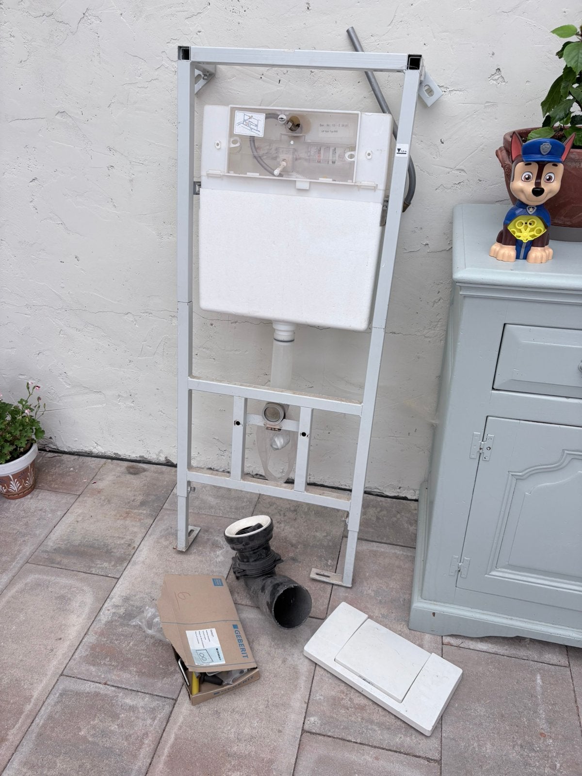 SANIT inbouwreservoir type 980, Enlèvement, Comme neuf, Toilettes