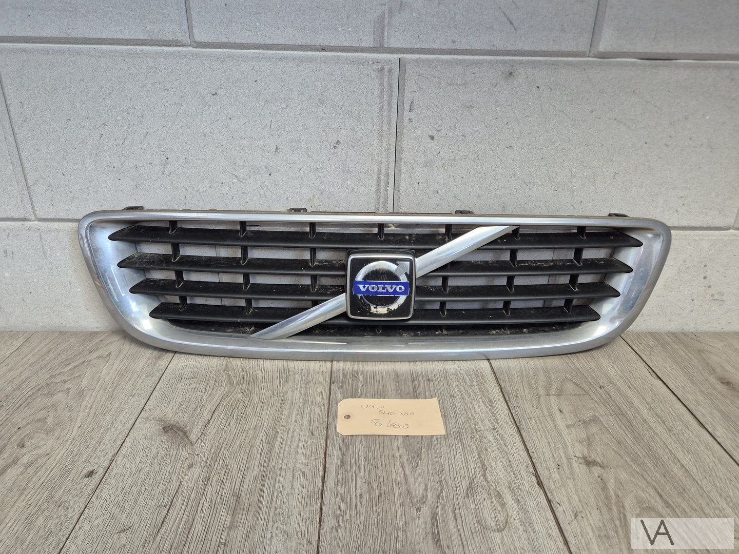 Grille in bumper voor Volvo S40 en V50 2007 - 2012 €50, Auto-onderdelen, Gebruikt, -, -, Ophalen of Verzenden