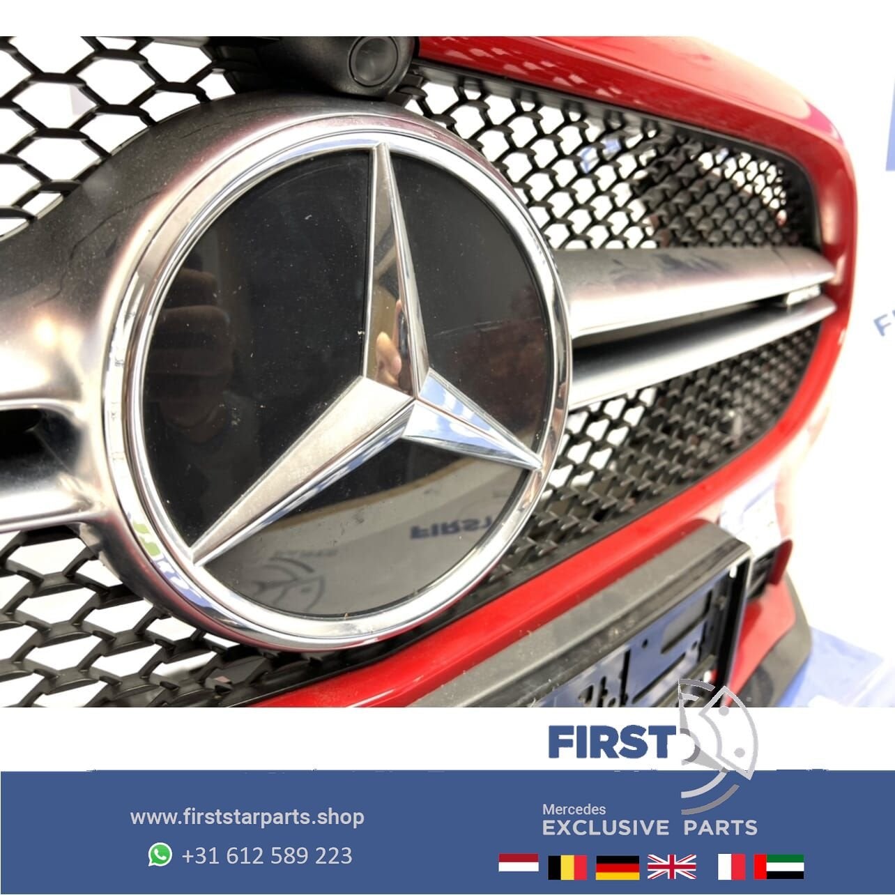 W177 A KLASSE A35 PERFORMANCE AERO PAKKET ROOD origineel Mer, Gebruikt, -, Ophalen of Verzenden, Bumper