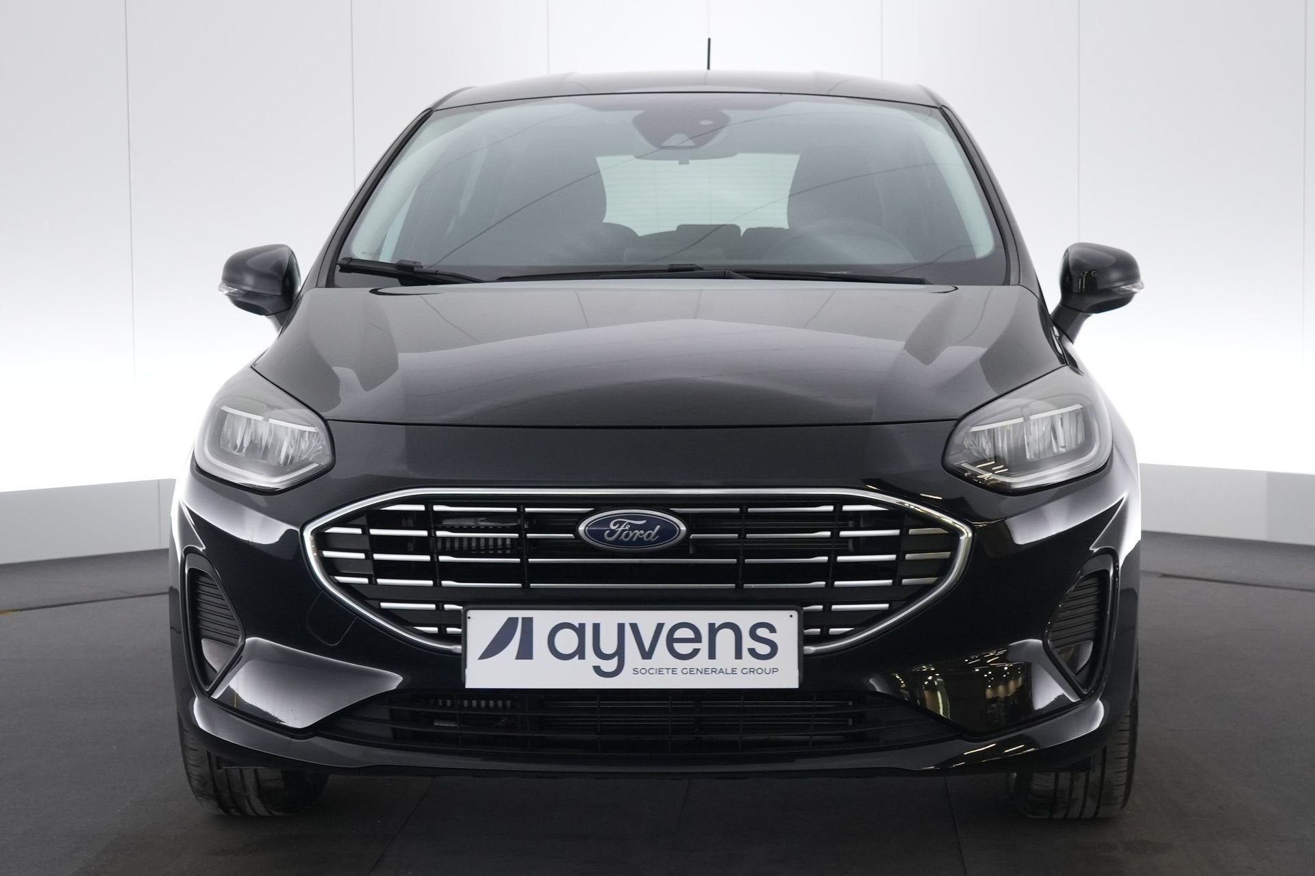 (2DFW507) FORD FIESTA, Stof, Gebruikt, Euro 6, Zwart