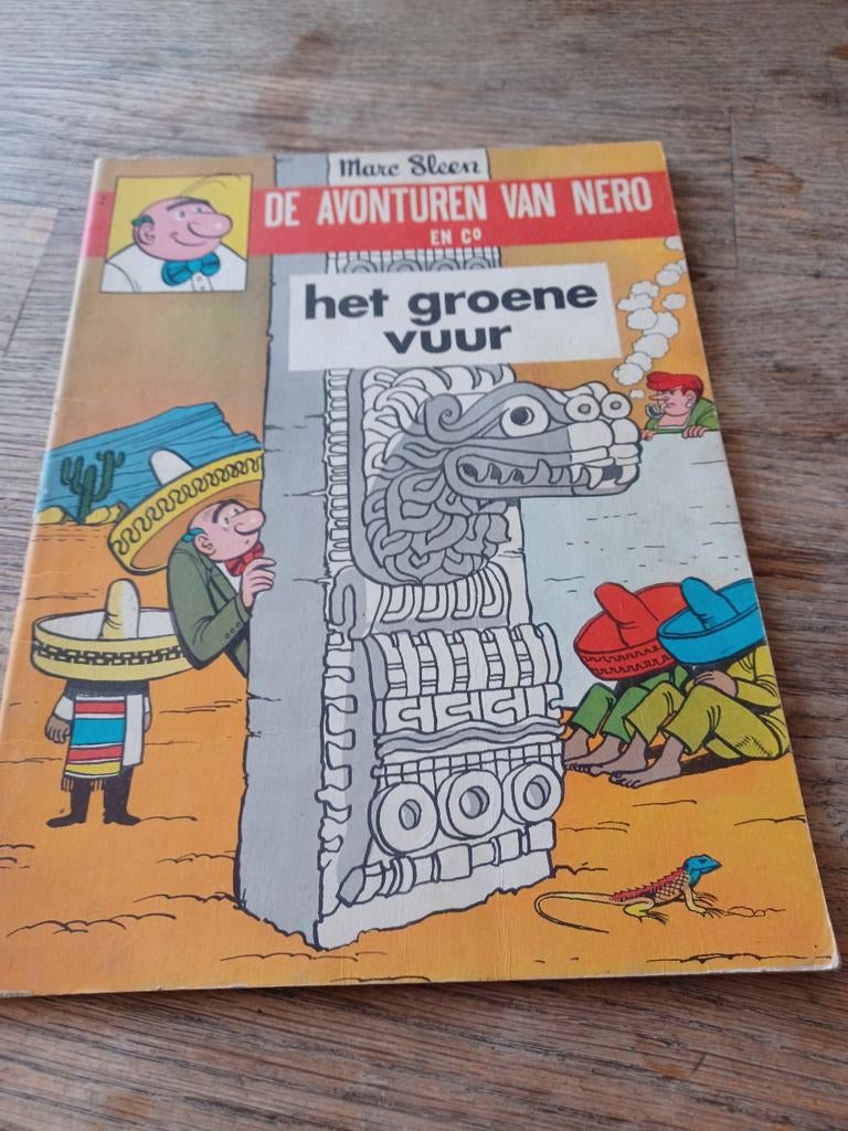 De avonturen van Nero Het groene vuur, Boeken, Ophalen of Verzenden