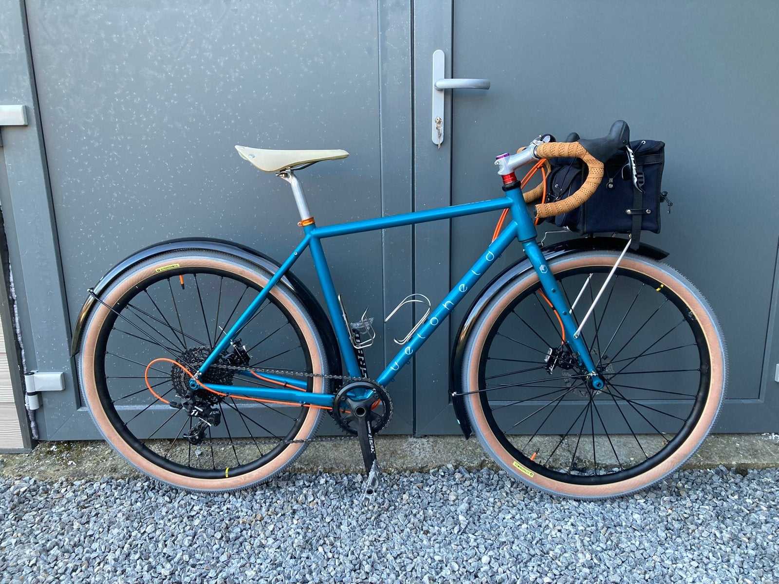 Vélo de randonnée - voyage - gravel. Veloheld taille S., Vélos & Vélomoteurs, Enlèvement, Comme neuf
