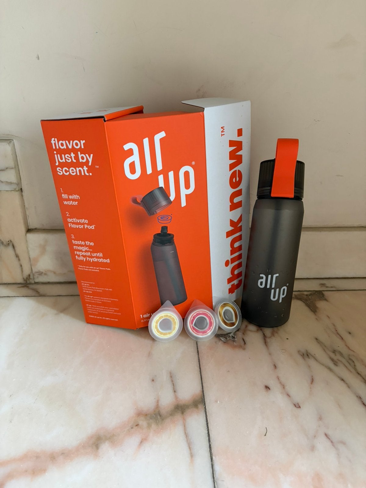 Air up, Sport en Fitness, Drinkbussen, Ophalen of Verzenden, Zo goed als nieuw