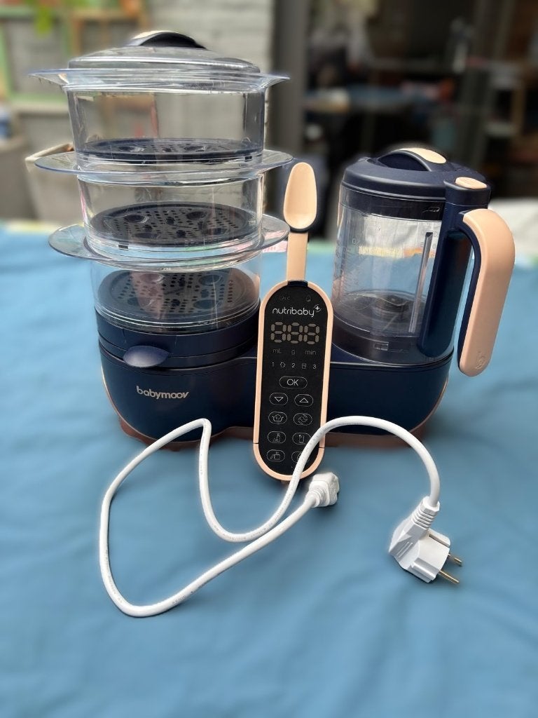 Babymoov Nutribaby+ stoomkoker, Ophalen, Zo goed als nieuw, Babymoov, Babyvoedingmaker