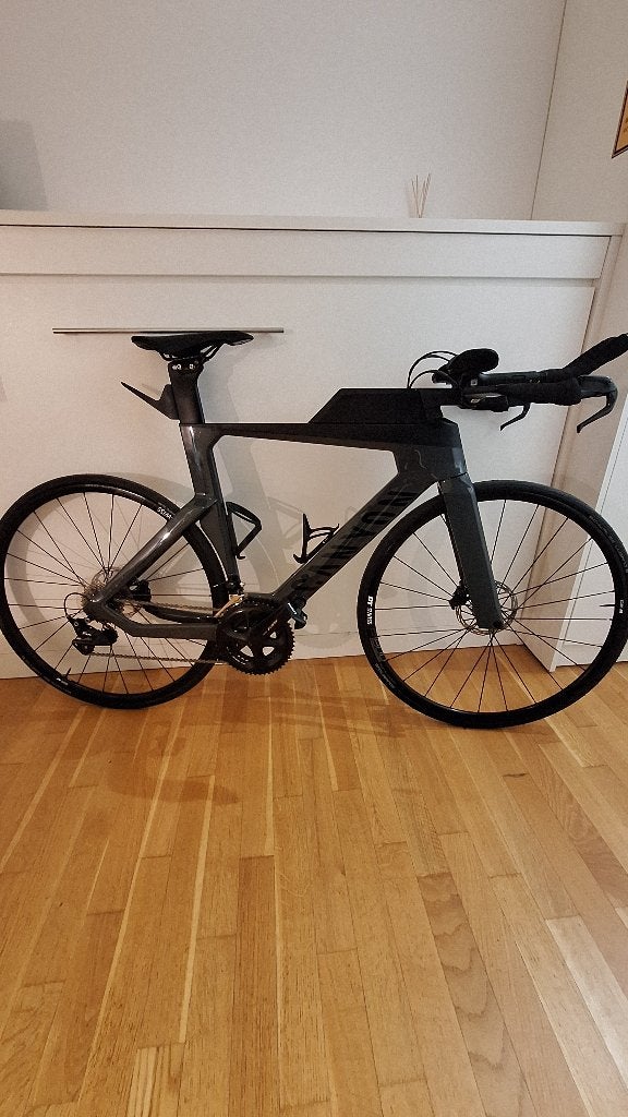 Canyon Speedmax CF 7 met power meter, 28 inch, Carbon, Heren, Zo goed als nieuw