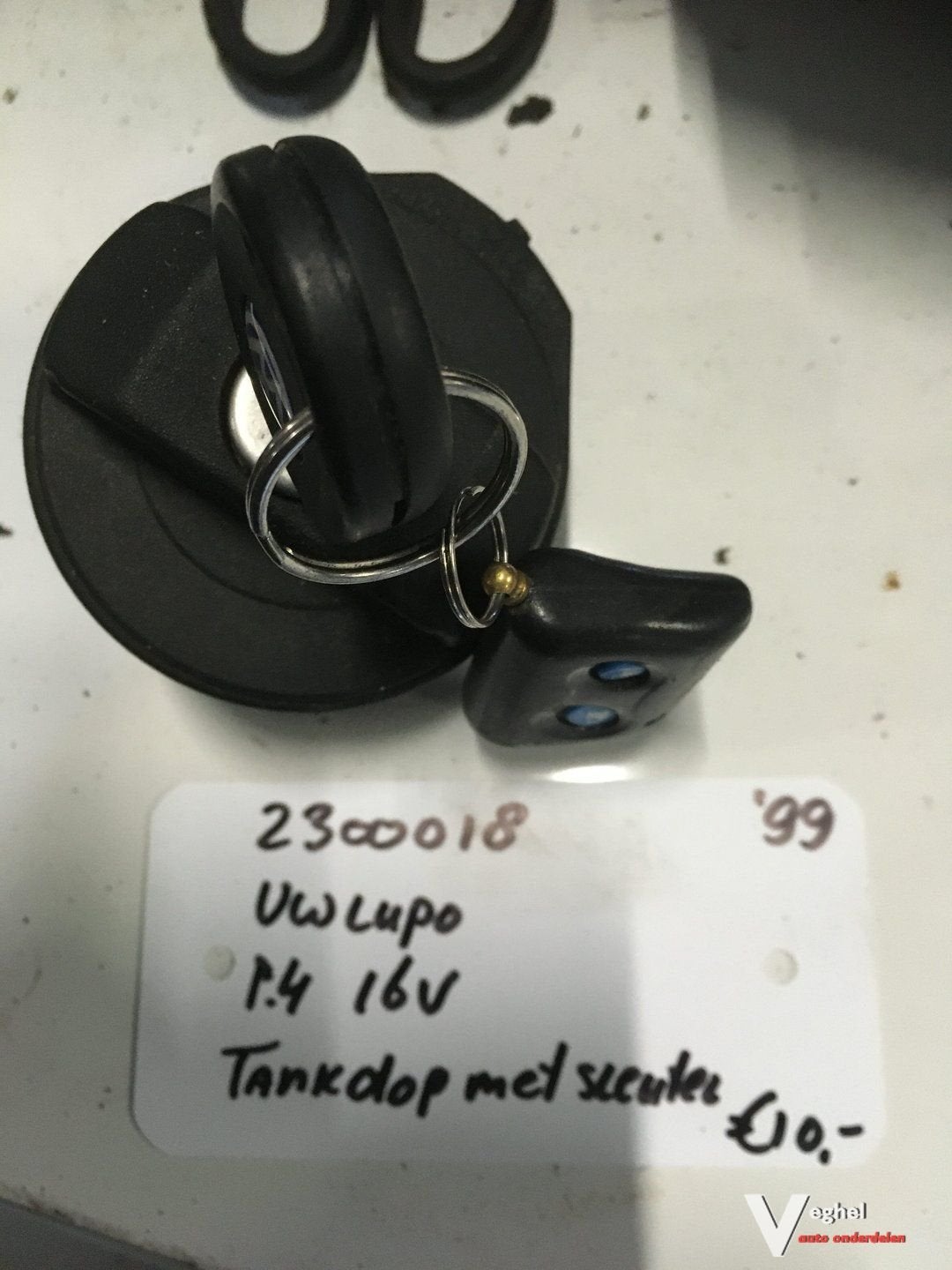 Vw Lupo 1.4 16v 1999 tankdop met sleutel, Gebruikt, -, -, Ophalen of Verzenden
