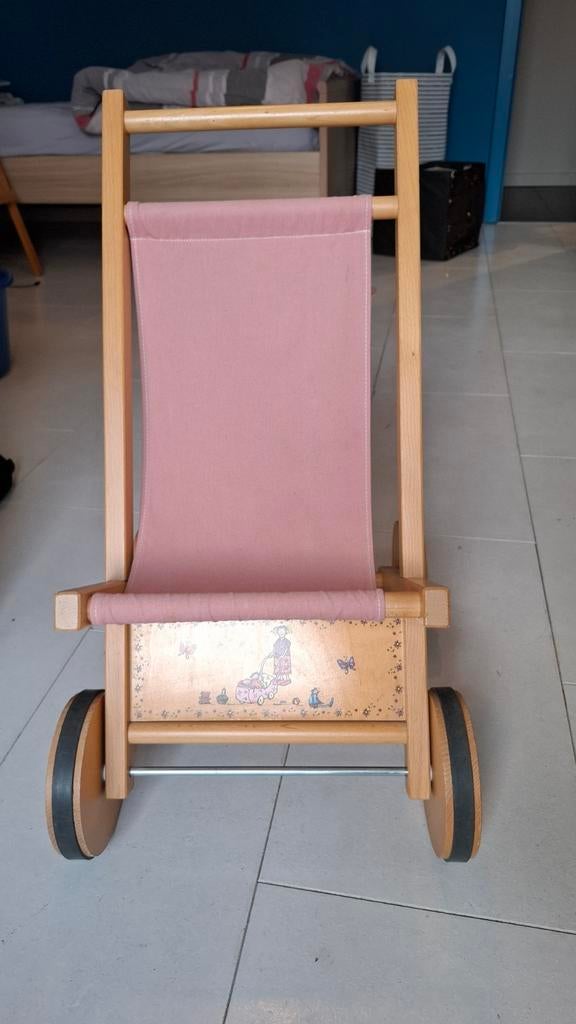 Poppenwagen janbibejan, Ophalen