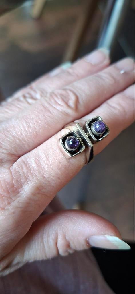 Belle bague en argent, Bijoux, Sacs & Beauté, Enlèvement ou Envoi