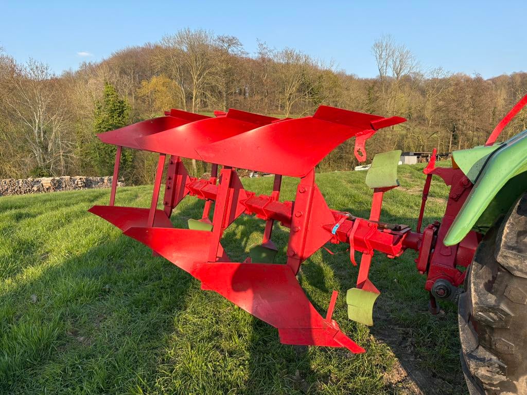 Charrue steeno, Enlèvement ou Envoi, Labour