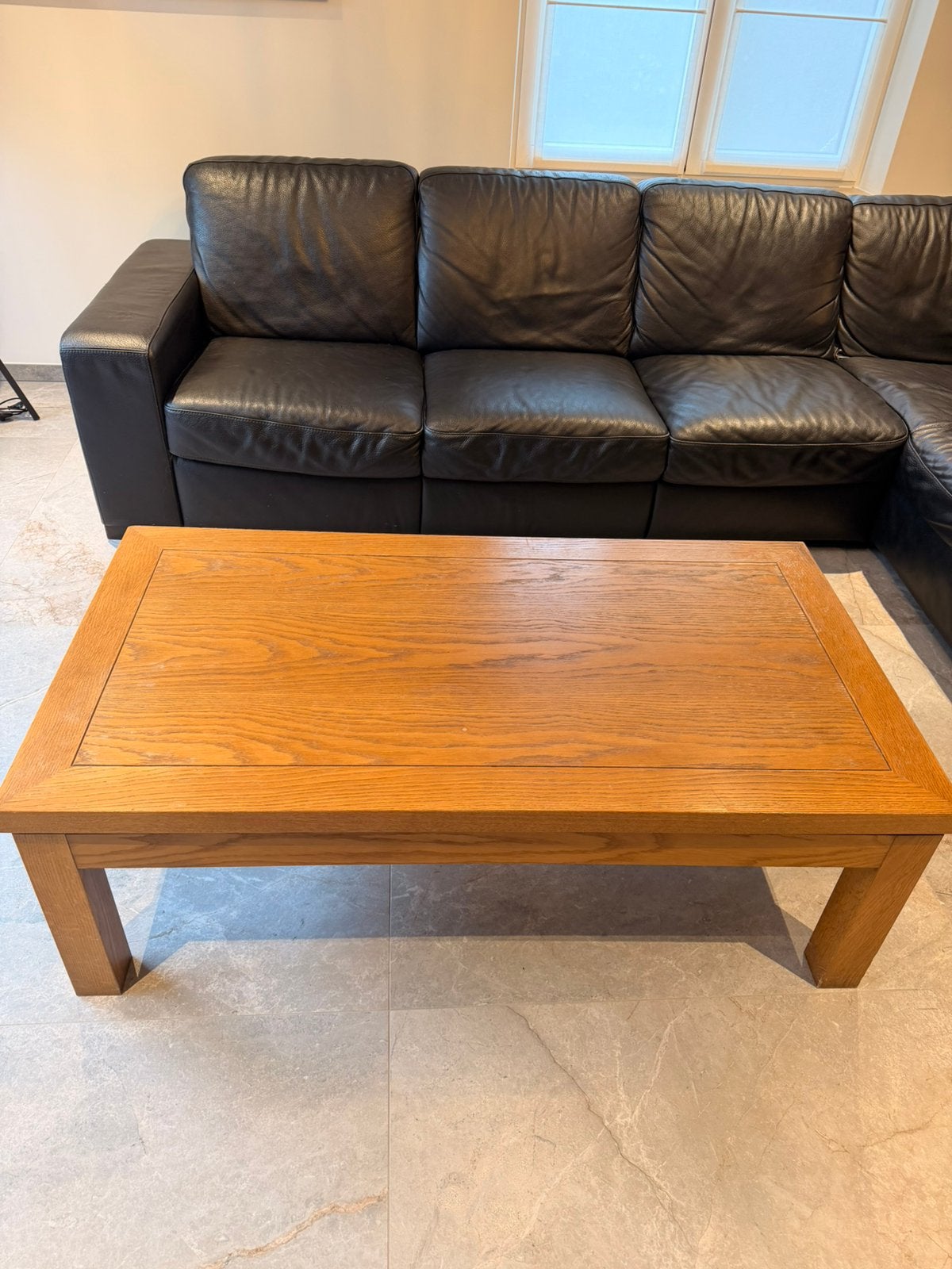 Koffietafel te koop, Ophalen, Gebruikt, 100 tot 150 cm, 50 tot 100 cm