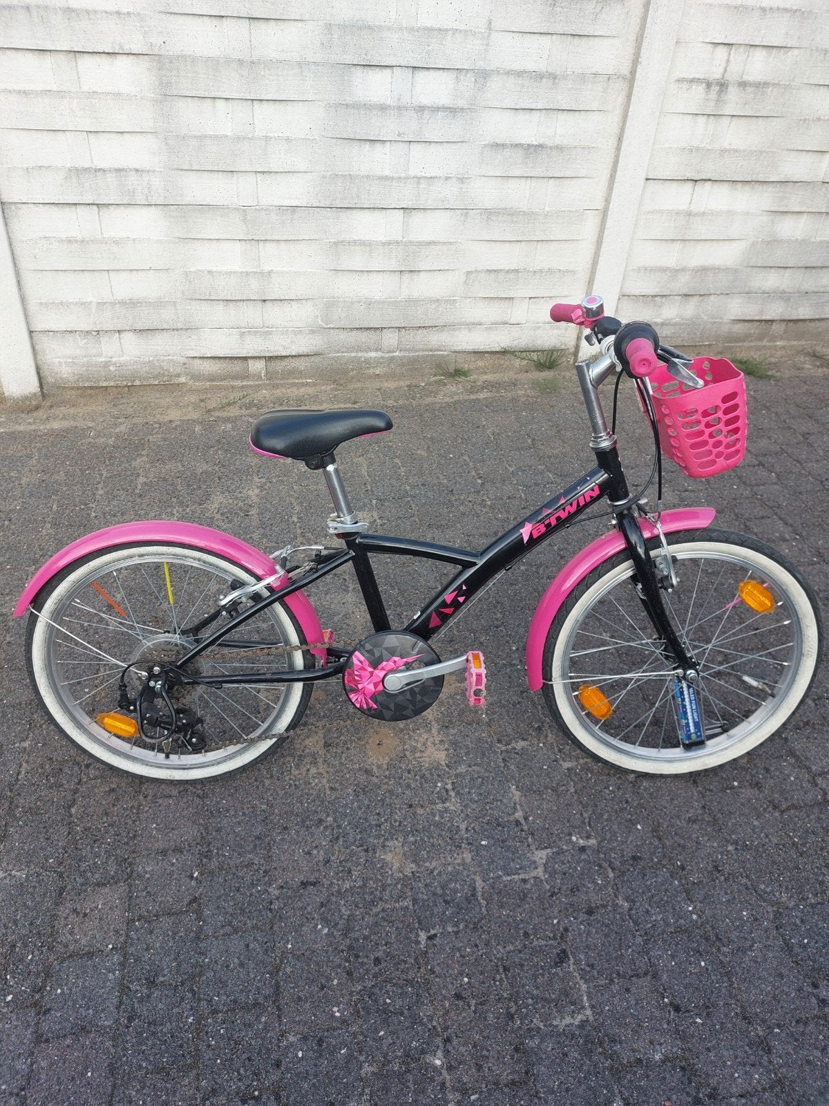 Meisjesfiets 20 inch, Fietsen en Brommers, Ophalen, 20 inch, Versnellingen