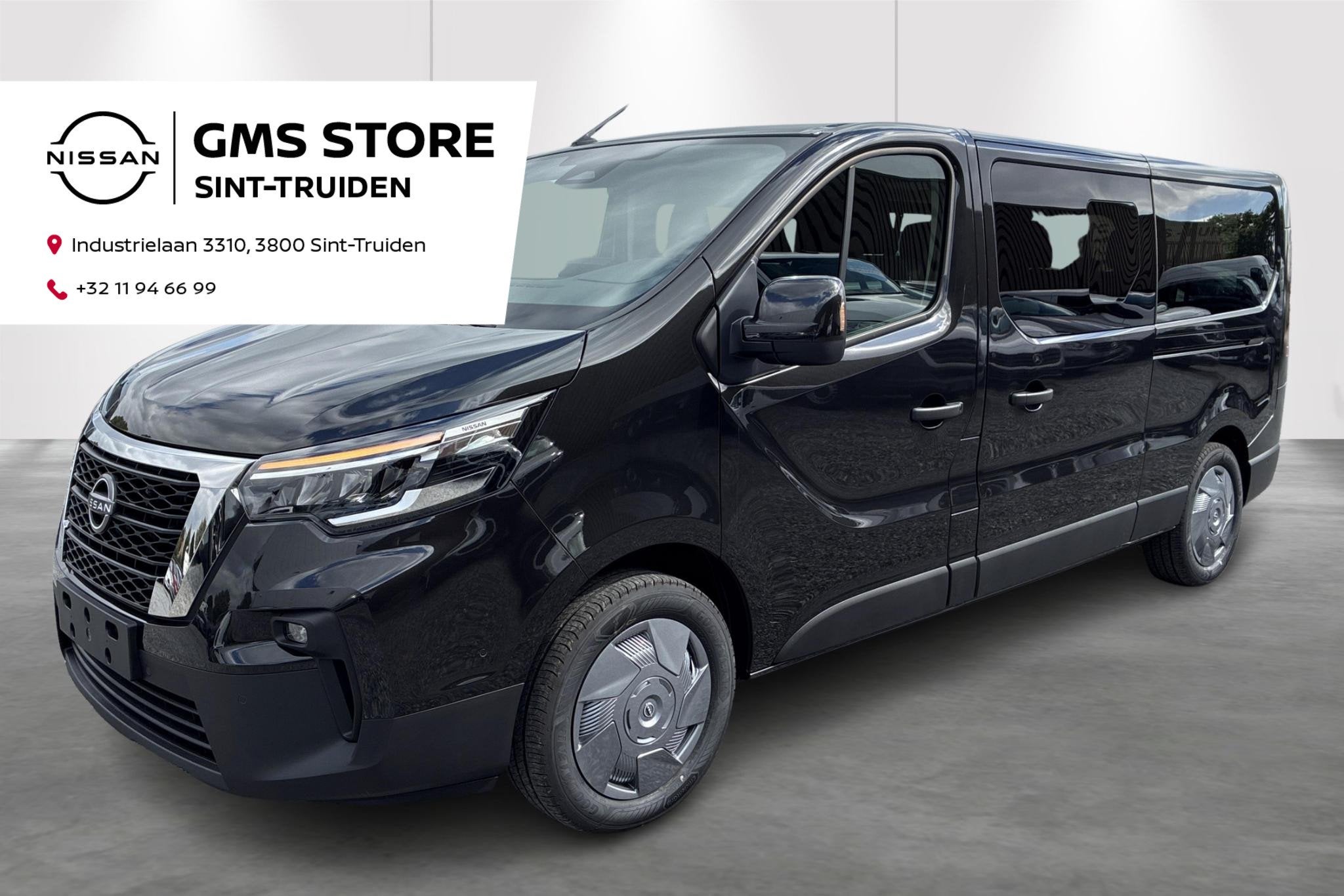Nissan Primastar L1H1 2.0 dCi 150 Tekna 3.0T aut., Autos, Neuf, 110 kW, Entreprise, Noir