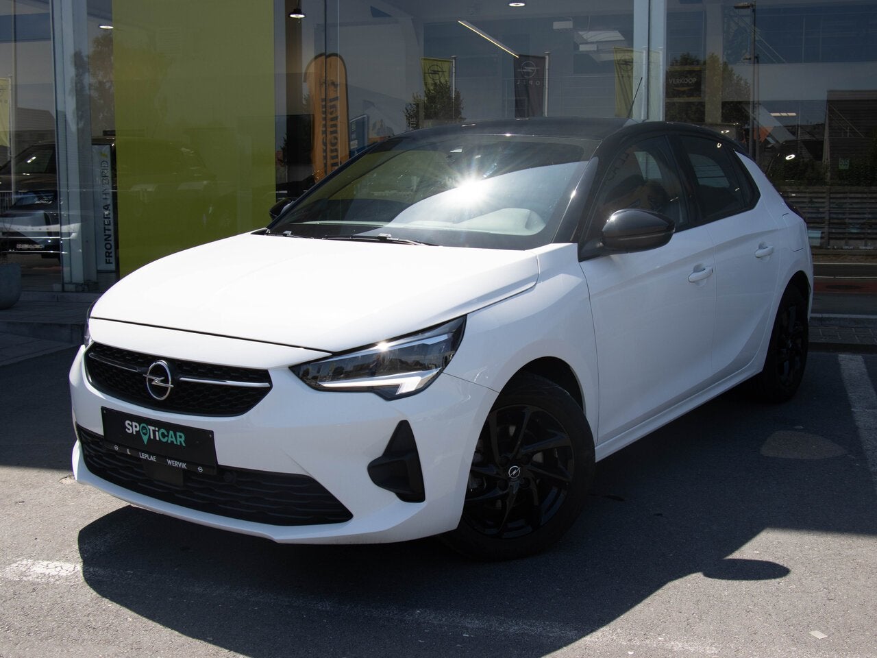Opel Corsa GS 1.2T AT8 130PK, 1199 cc, 0 kg, Wit, Bedrijf