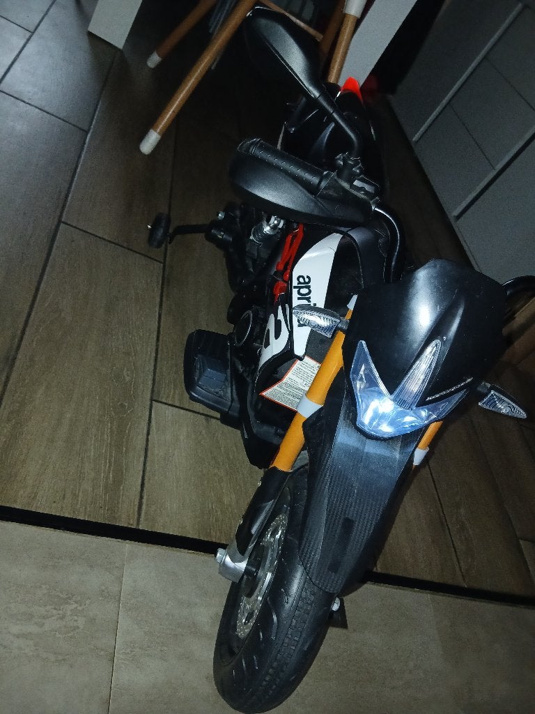 Moto électrique Aprilia, Utilisé