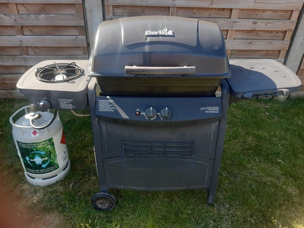 Gasbarbeque, Tuin en Terras, Ophalen, Gebruikt