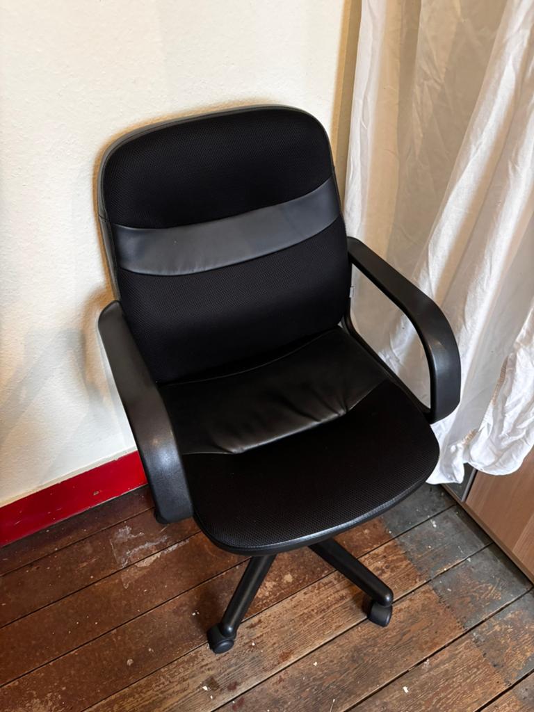 Chaise de bureau noir, Maison & Meubles, Chaises de bureau, Neuf, Chaise de bureau de gaming, Enlèvement, Chaise de bureau