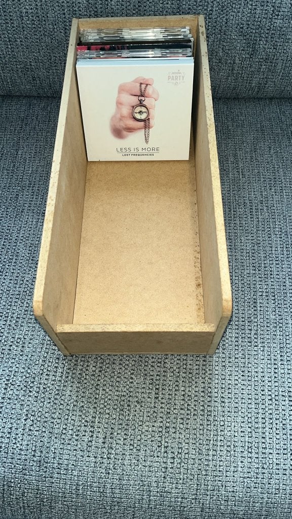 Houten opbergboxen voor Cd's - 5 € per stuk, Ophalen, Zo goed als nieuw