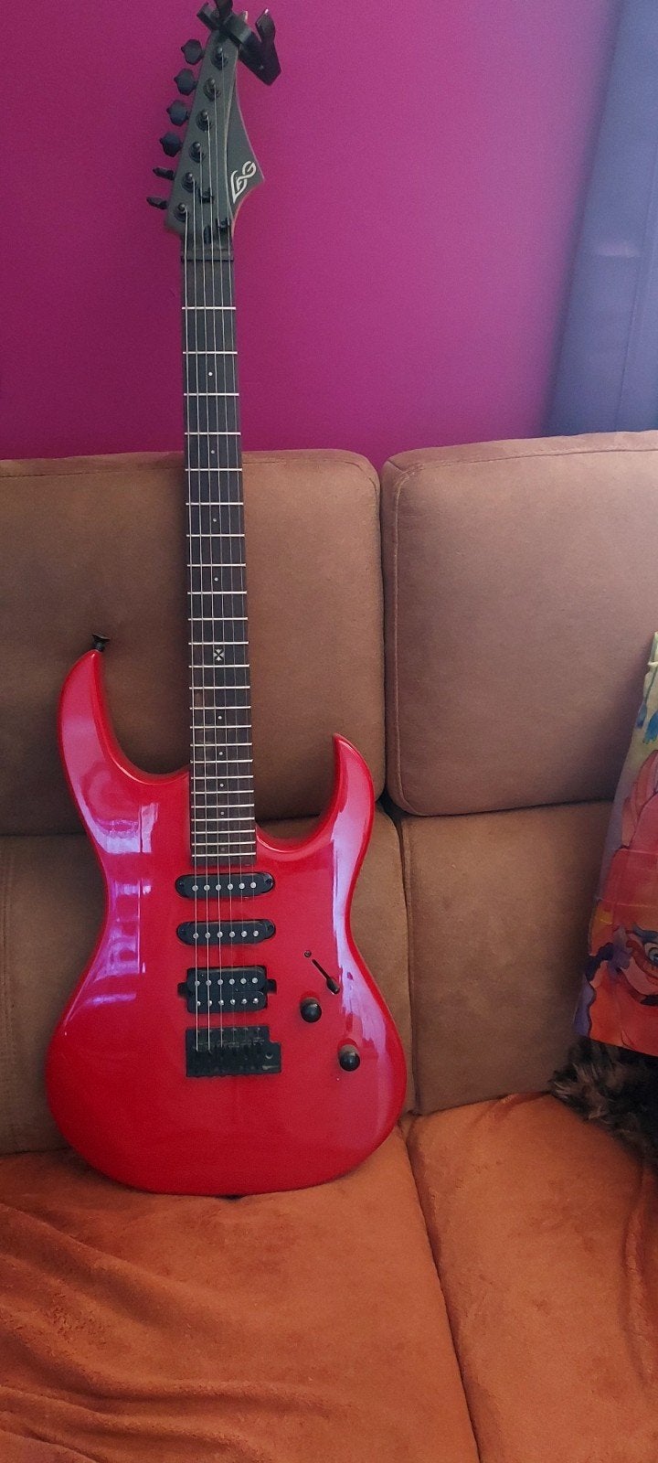 Guitare 6 cordes  LAG ARKANE 60, Enlèvement