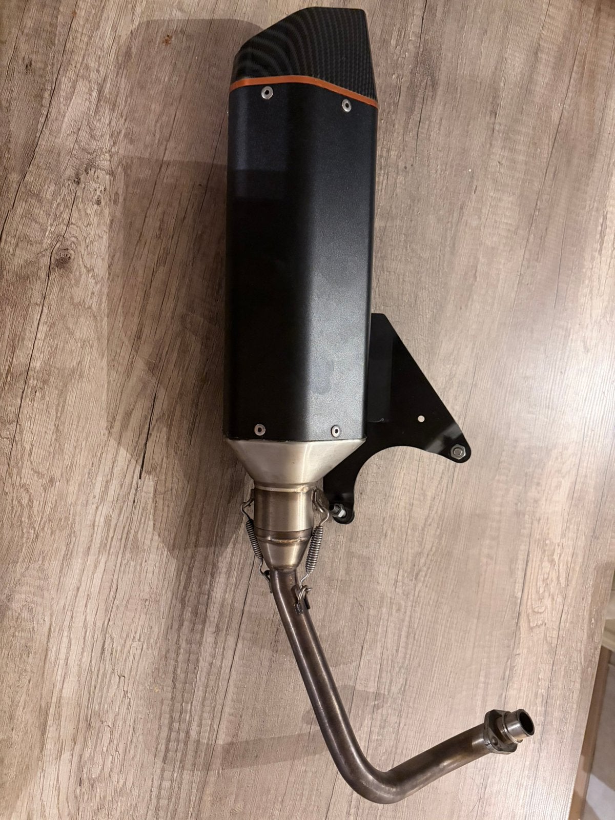 Bullet racing uitlaat piaggio zip 4takt 2v, Fietsen en Brommers, Ophalen, Zo goed als nieuw, Uitlaat, Piaggio