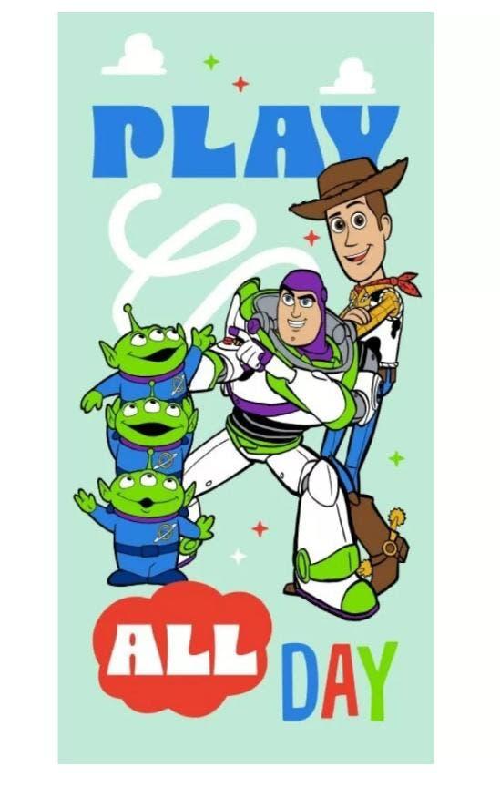 Toy Story Badlaken Sneldrogend - Disney Strandlaken - Divers, Kinderen en Baby's, Kinderkleding | Kinder-zwemkleding, Disney, Jongen of Meisje