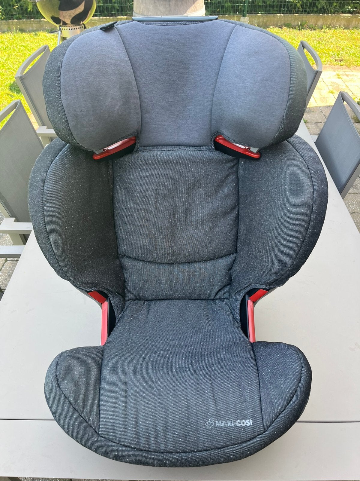 Maxi-Cosi RodiFix AirProtect - Sparkling Grey - ongevalvrij, Ophalen, Autogordel of Isofix, Gebruikt, 15 t/m 36 kg