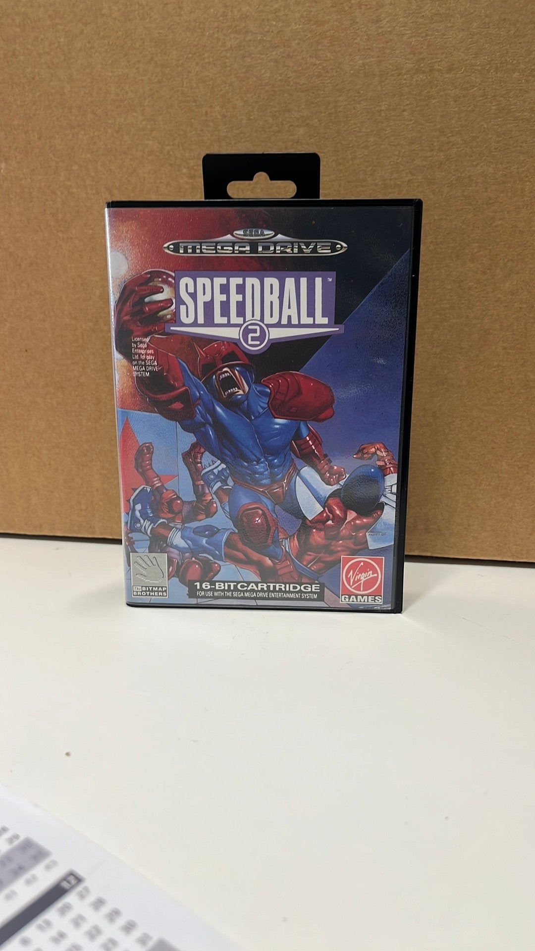 Sega Mega Drive - Speedball 2, Games en Spelcomputers, Ophalen of Verzenden, Zo goed als nieuw, Mega Drive