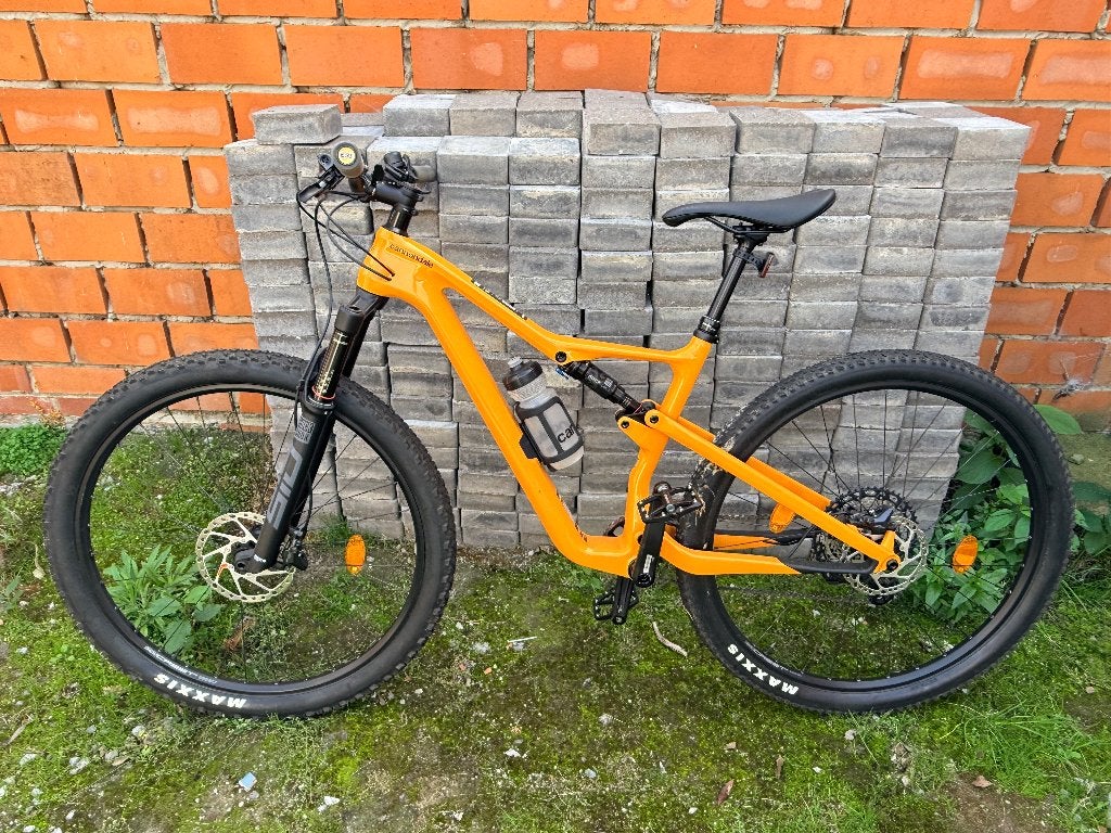Bistouri MTB Cannondale Carbon SE 2 - 2024 - M - Jaune, Vélos & Vélomoteurs, Autres marques, 10 à 15 vitesses, Comme neuf, Enlèvement