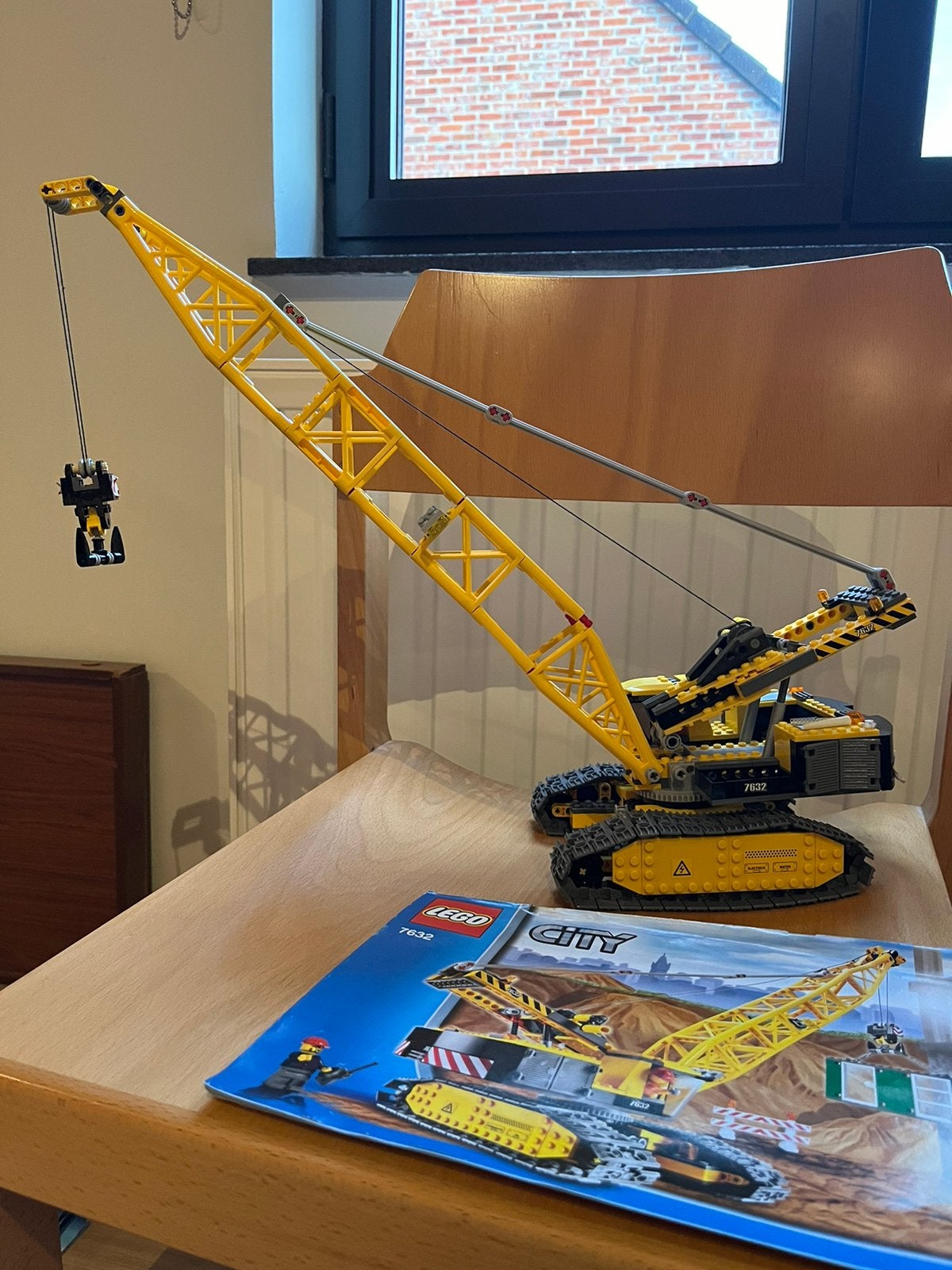 LEGO Crawler Crane 7632, Ophalen of Verzenden, Zo goed als nieuw, Lego