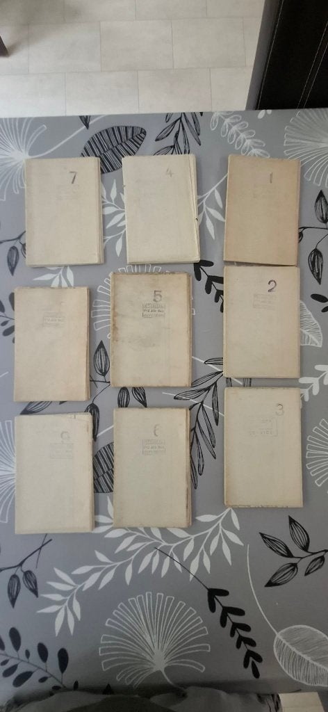 9 cartes géographiques armée belge 1940, Enlèvement ou Envoi