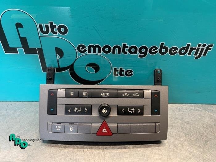 Panneau de commandes chauffage d'un Citroen C5 (C5 04-), -, 3 mois de garantie, Utilisé, -