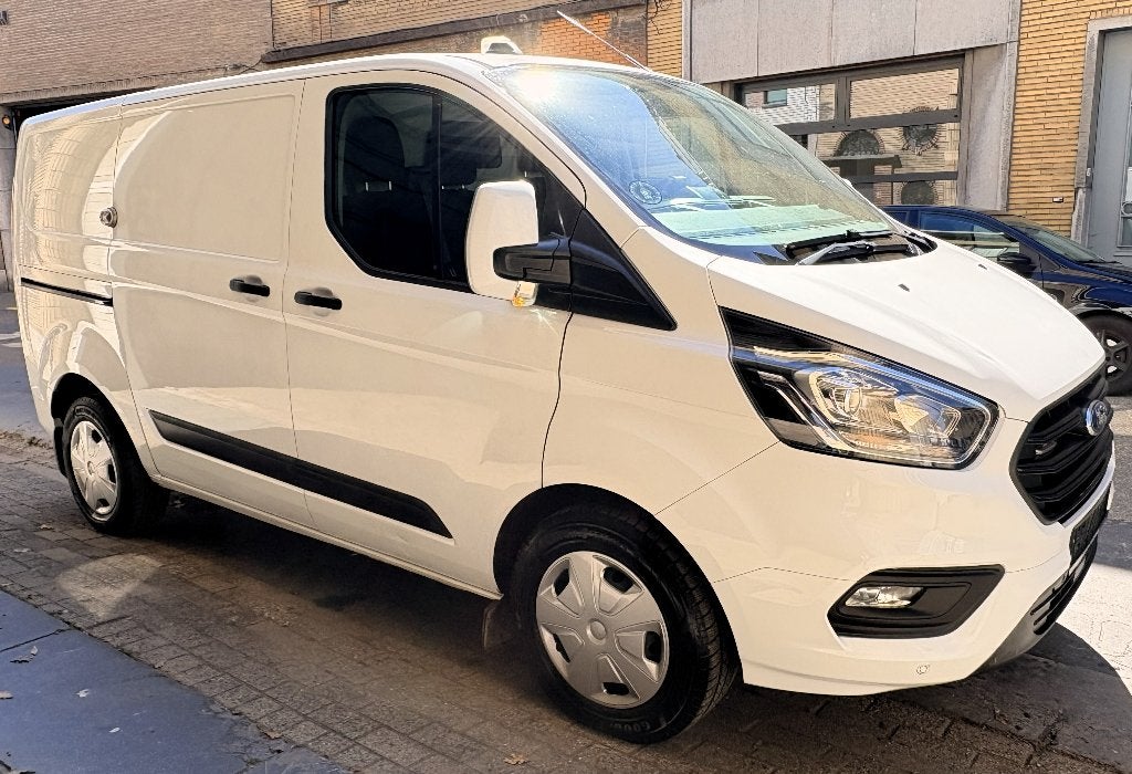FORD TRANSIT CUSTOM'21*GARANTIE*Airco*CAMERA*EURO6*Top Staat, Voorwielaandrijving, Testrit aan huis, Stof, 1995 cc