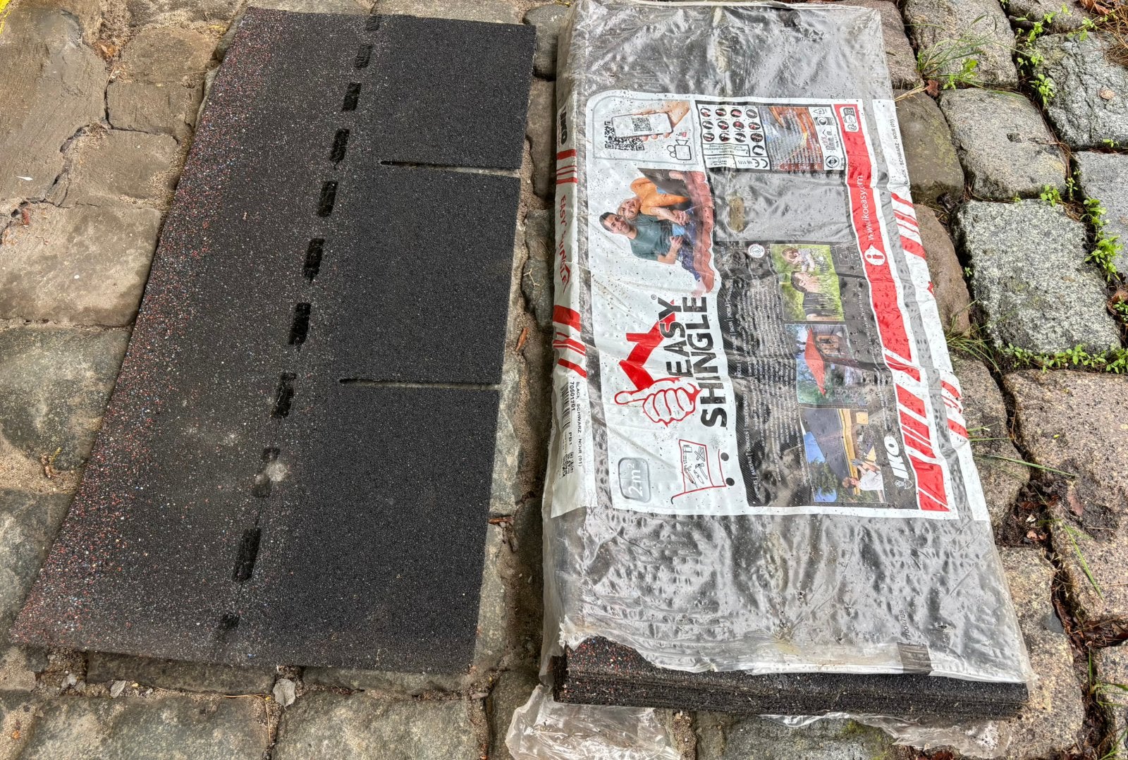 Roofing shingles, Doe-het-zelf en Bouw, Ophalen, Nieuw, Zwart