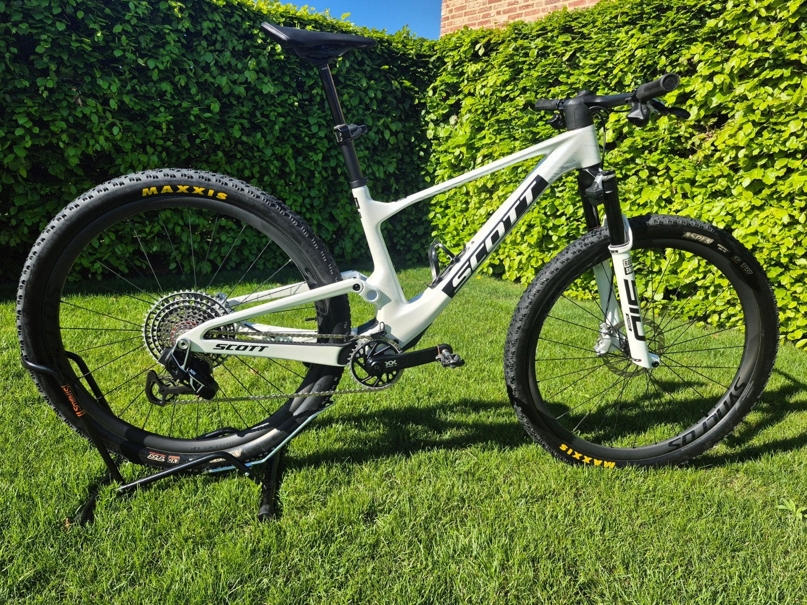 Scott Spark rc worldcup evo medium 2026, Fietsen en Brommers, Fully, Zo goed als nieuw, Schijfrem, Ophalen