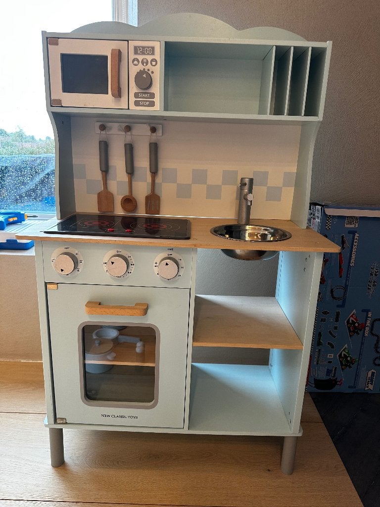 Speelgoed keuken, Kinderen en Baby's, Ophalen, Gebruikt, Hout, Speelkeuken
