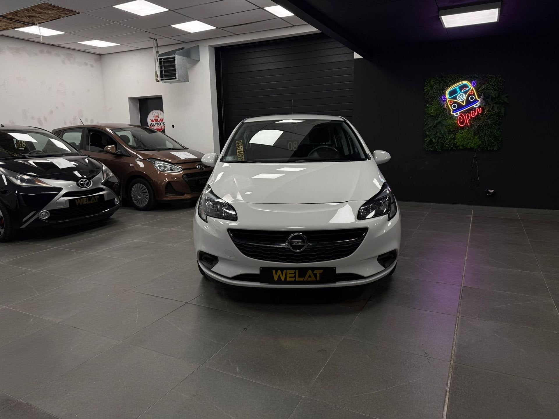 Opel Corsa-E 2018 BENZINE, Auto's, Euro 6, 1229 cc, Wit, Emergency brake assist