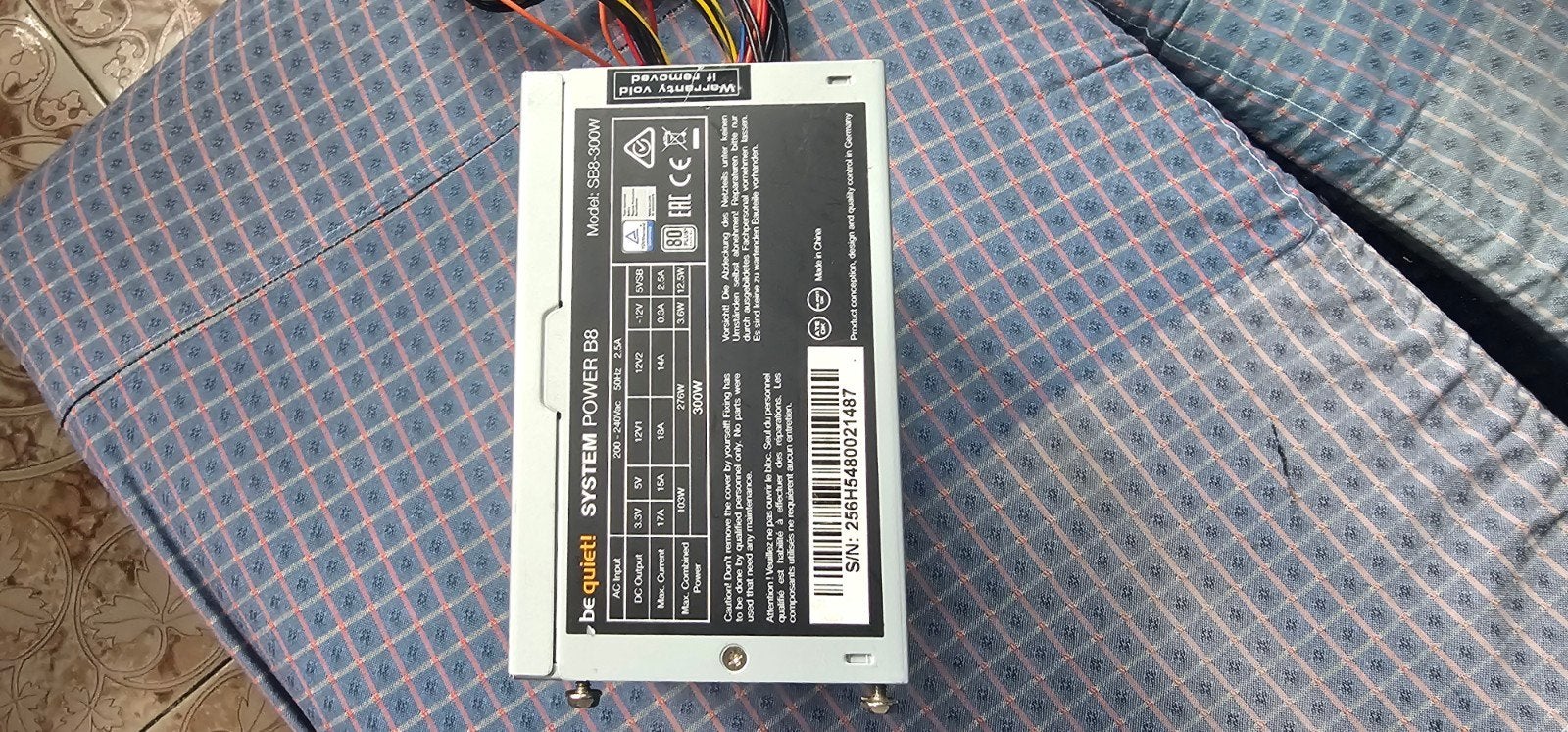 voeding 300 watt, Ophalen, Gebruikt